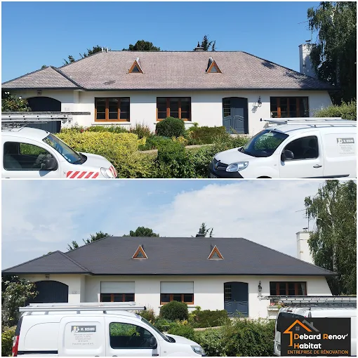 Application hydrofuge sur toiture